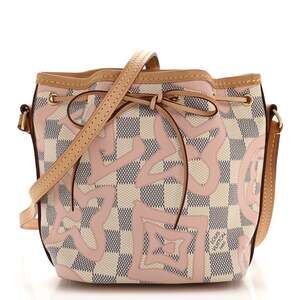 Damier Azur Tahitienne Nano Noe Rose #221110L16B